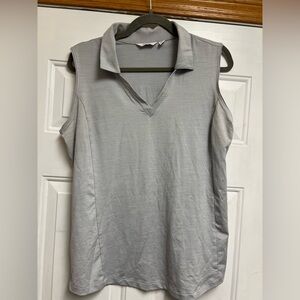 Lady Hagen Gray Muscle Tee